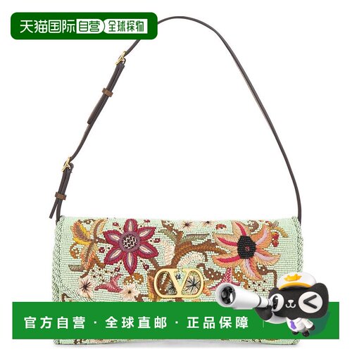 香港直邮valentino华伦天奴Vain Beads Ramage女士单肩包