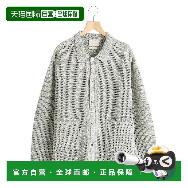1h可退 日本直邮YOKE 男士网眼针织开衫 YK25SS0956S长袖