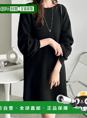 日本直邮GeeRA 船领迷你针织连衣裙 R04609EW13170 连衣裙