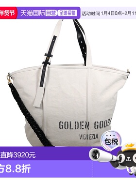 香港直邮Golden Goose Deluxe Brand 徽标单肩包 GWA00694.A00068