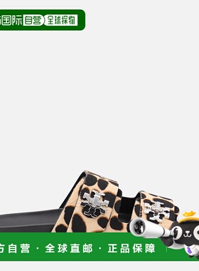 香港直邮TORY BURCH 女士凉鞋  169691960 AW2025棕色拖鞋