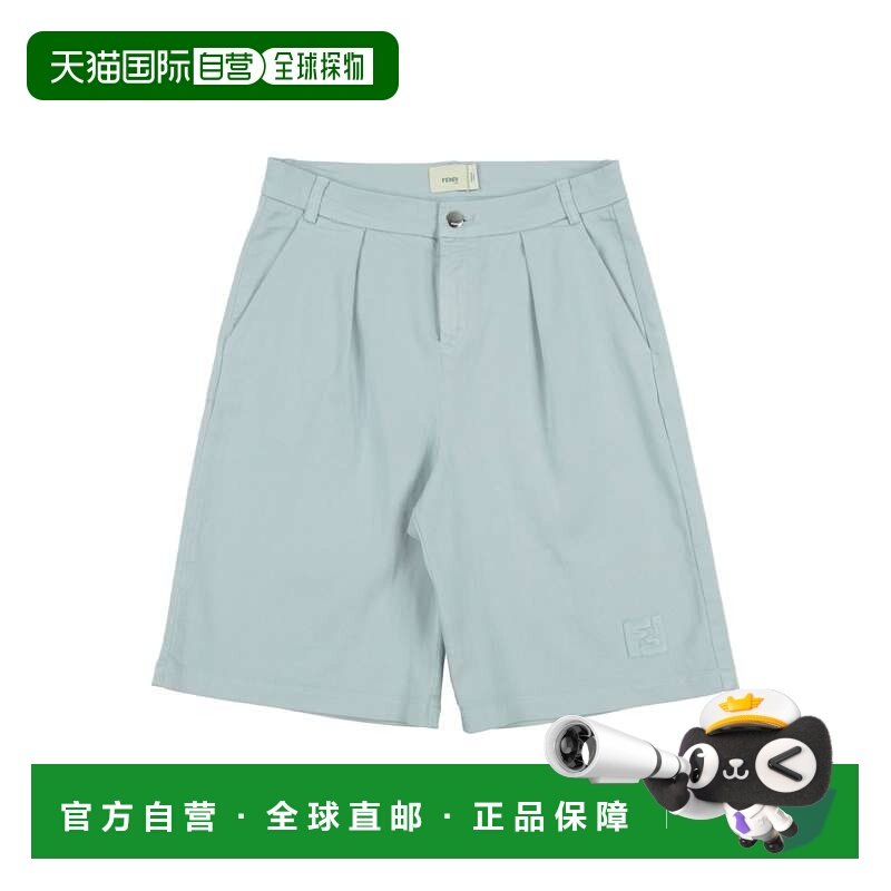 1h可退 香港直邮Fendi 芬迪 男童 牛仔短裤童装 blue蓝色 舒适时,童装/婴儿装/亲子装,裤子,淘宝优惠券,粉丝福利购,淘宝优惠卷