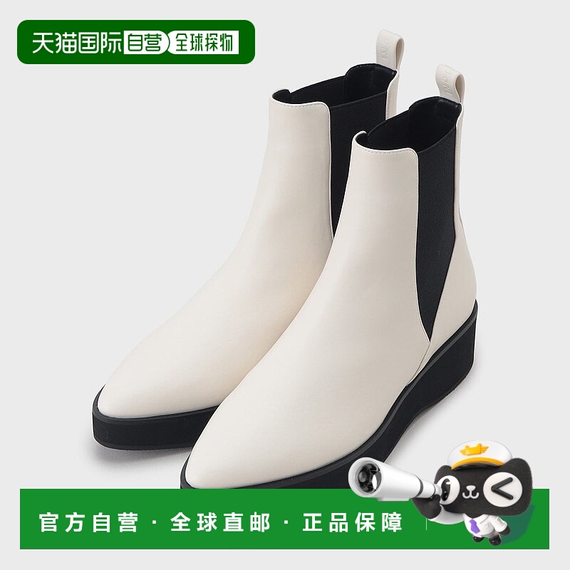 日本直邮INDIVI 合皮 Sharp Side Gore 靴子 IN1249BW62758