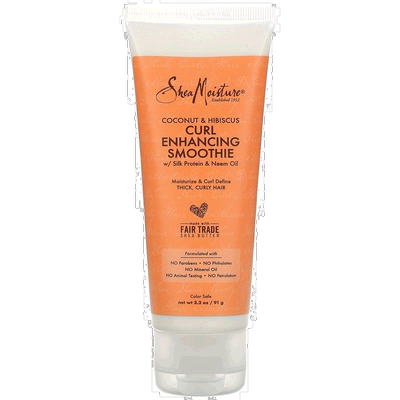 香港直邮Shea Moisture卷发慕斯保湿修复保持光泽持久定型91g正品