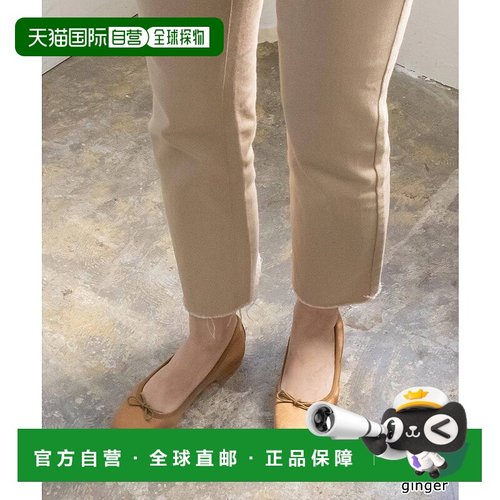 日本直邮RANDA 柔软芭蕾鞋 一脚蹬 黑色RA041BW14578