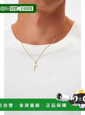 1h可退 【美国直邮】urban outfitters 项链十字架吊坠配饰