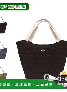 日本直邮ROOTOTE SN.圆形.绗缝-A 手提包女士A4 尺寸轻便黑色灰色