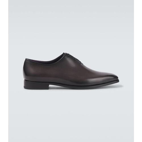 Berluti 伯尔鲁帝 男士 Alessandro 皮质牛津鞋 004119