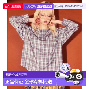 1h可退 日本直邮Candy Stripper   宽松学院风水手领衬衫  125620