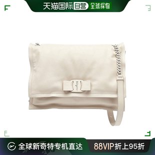 香港直邮SALVATORE 女士米色单肩包 733404 FERRAGAMO I189