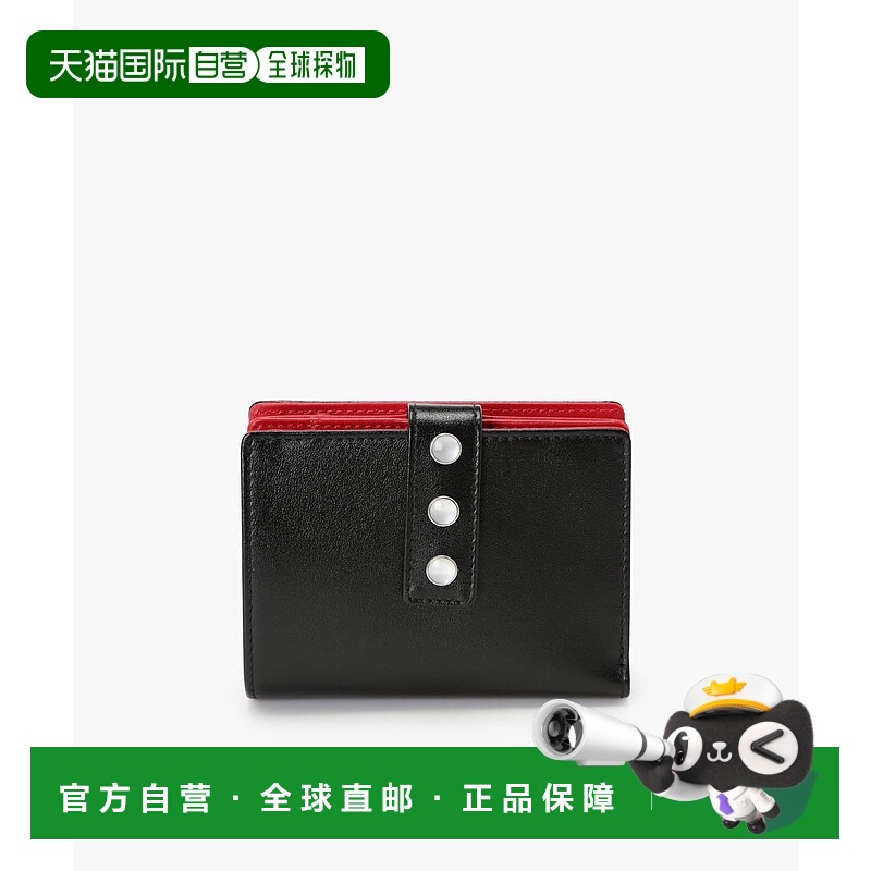 1h可退 日本直邮agnes b. 女士双折皮质钱包 P302VCU7000