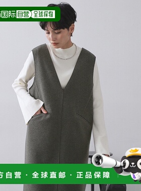 1h可退 日本直邮OPAQUE.CLIP 女装 I型连衣裙V领设计可机洗 63754