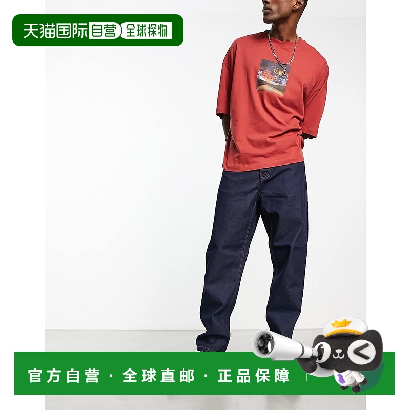 1h可退 香港直邮CARHARTT WIP 男士 newel one 宽松锥形合身水洗(