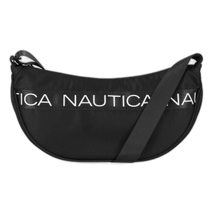 自营 Nautica 女款 Over The Moon 腰包 - 黑色铁洗 美国奥莱直发