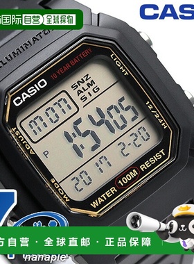 日本直邮CASIO卡西欧手表 数字男士 W-800HG-9AVDF
