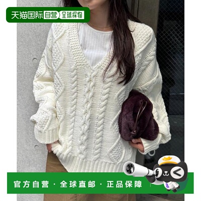1h可退 日本直邮官方授权 CIAOPANIC TYPY 【willow】V领麻花针织