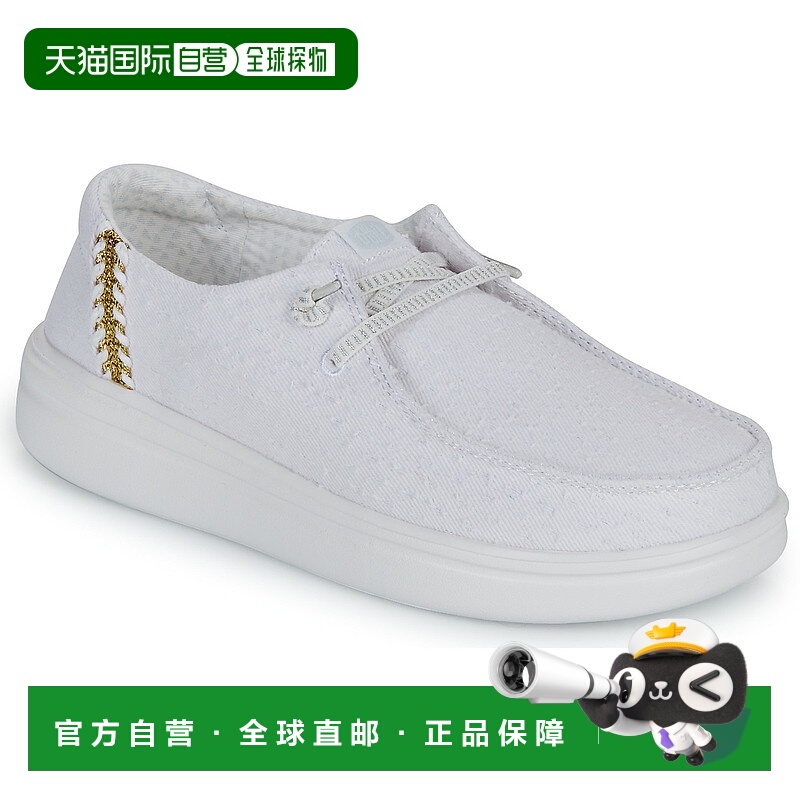 欧洲直邮HEY DUDE  女鞋 秋冬2025 一脚蹬板鞋 WENDY RISE PERF C