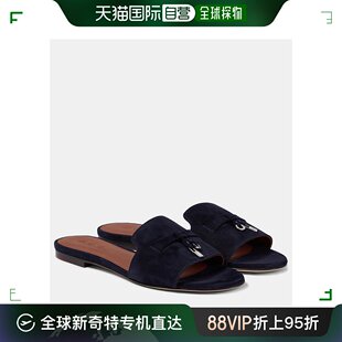 Loro Piana 诺悠翩雅 绒面革凉拖 香港直邮潮奢 女士Charms 夏季