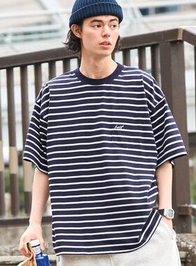 MONO-MART 【HECT】Big Border S/S Tee / 大边界短袖T恤
