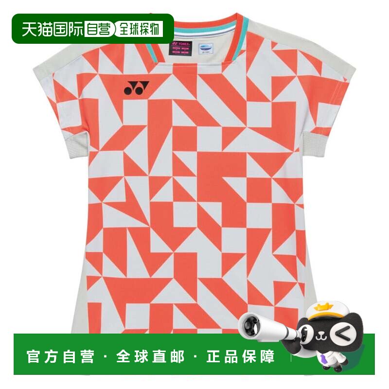 日本直邮YONEX 羽毛球女装游戏衫 20940 银灰色