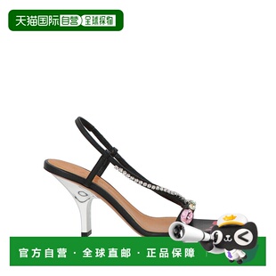 玛尼 女士 凉鞋 1h可退 舒适时尚 Marni black黑色 香港直邮潮奢
