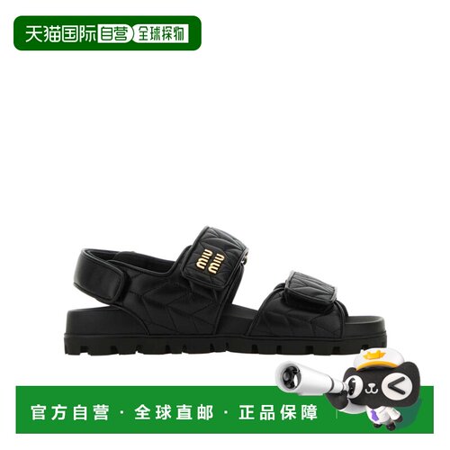 香港直邮MIU MIU 女士凉鞋 5X135E88TF010F0002 SS2支付后1h可退