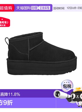 香港直邮UGG Classic Ultra Mini 平台经典迷你短筒雪地靴1135092