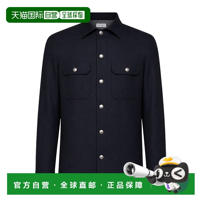 香港直邮BRUNELLO CUCINELLI 男士衬衫 MY6660721C160 AW2026长袖