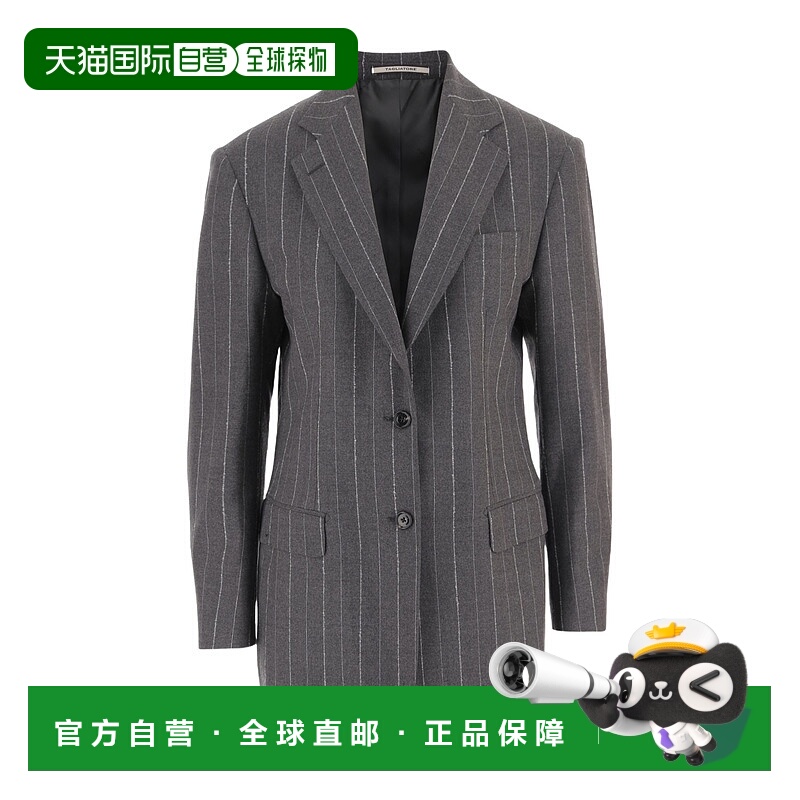 1h可退 欧洲直邮tagliatore 女士 休闲西装羊毛外套西服