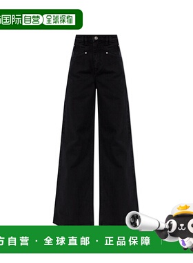香港直邮ISABEL MARANT 女士牛仔裤 PA0052FBD1H02IFADEDBLACK