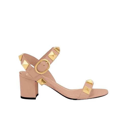VALENTINO 23SS 铆钉镶嵌一字带高跟鞋 Women