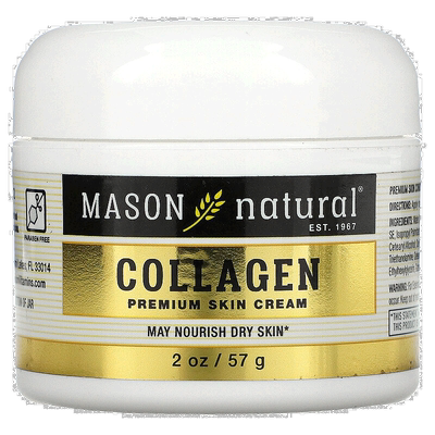 香港直邮MASON NATURAL胶原护肤霜保水补水可滋养干燥肌肤57g正品