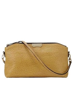 BURBERRY 女士斜挎包 39394351 SS2021 黄色 徽标单肩包