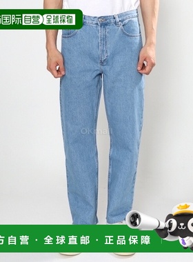 韩国直邮A.P.C 松弛毛边男士直筒牛仔裤 2024年春季 COGXL H09211