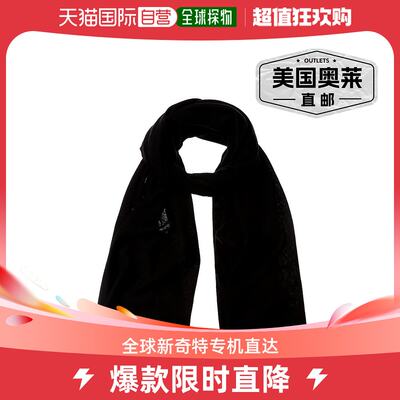 In2 by InCashmere Cashmere Travel Scarf - black 【美国奥莱】