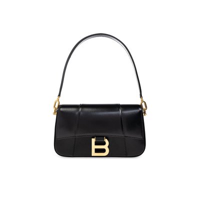BALENCIAGA 女士单肩包 8289762ABQ81000 SS2025 黑色