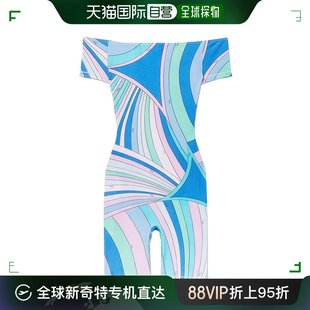 Emilio Pucci 璞琪 香港直邮潮奢 女士 印花亮面莱卡连身裤