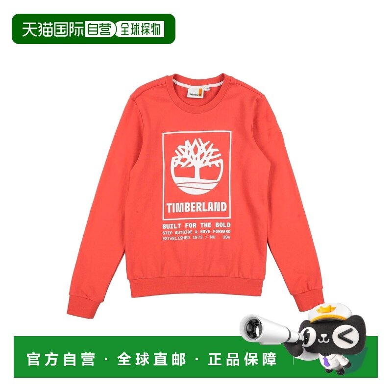 1h可退 香港直邮Timberland 天伯伦 男童 卫衣童装 red红色 舒适,童装/婴儿装/亲子装,卫衣/绒衫,淘宝优惠券,粉丝福利购,淘宝优惠卷