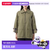 翻领长袖 韩国直邮Barbour Mila女款 夹克外套格纹内衬LCA0358