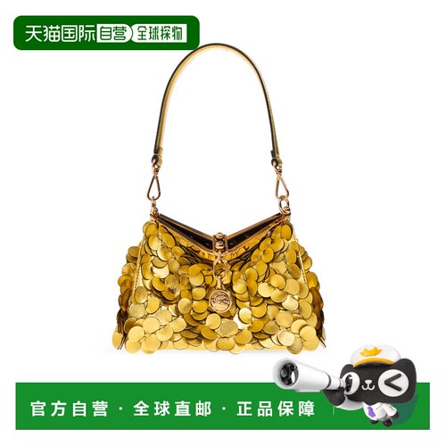 香港直邮ETRO 女士斜挎包 WP1B0001AE300S0998 AW2026 金色 亮片