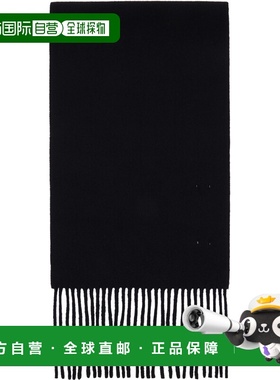 香港直邮Our Legacy 男士 黑色 Estate 围巾 A4248EAB