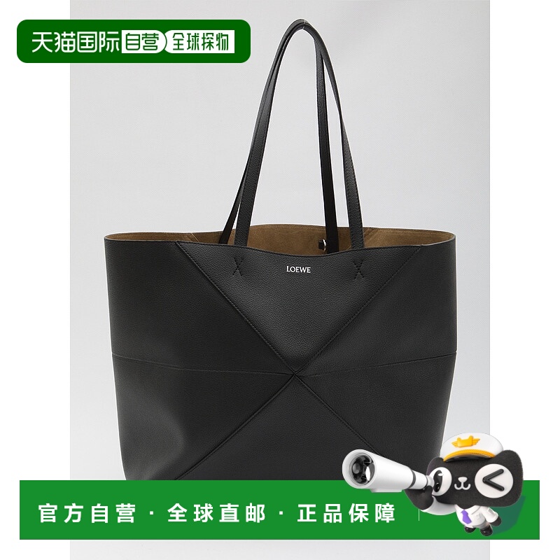香港直邮LOEWE 女士手提包 A779PTWX011100 SS2026 黑色 Puzzle F