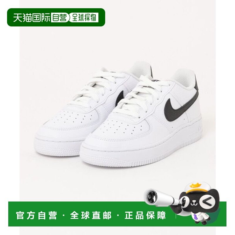 日本直邮Nike AIR FORCE 1 (GS)运动鞋 [97271034] 白色/黑色耐克