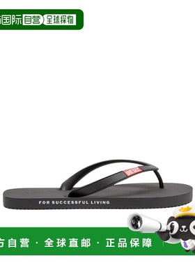 香港直邮DIESEL 男士凉鞋 Y03601PR205T8013 SS2025 黑色 SA-RIO