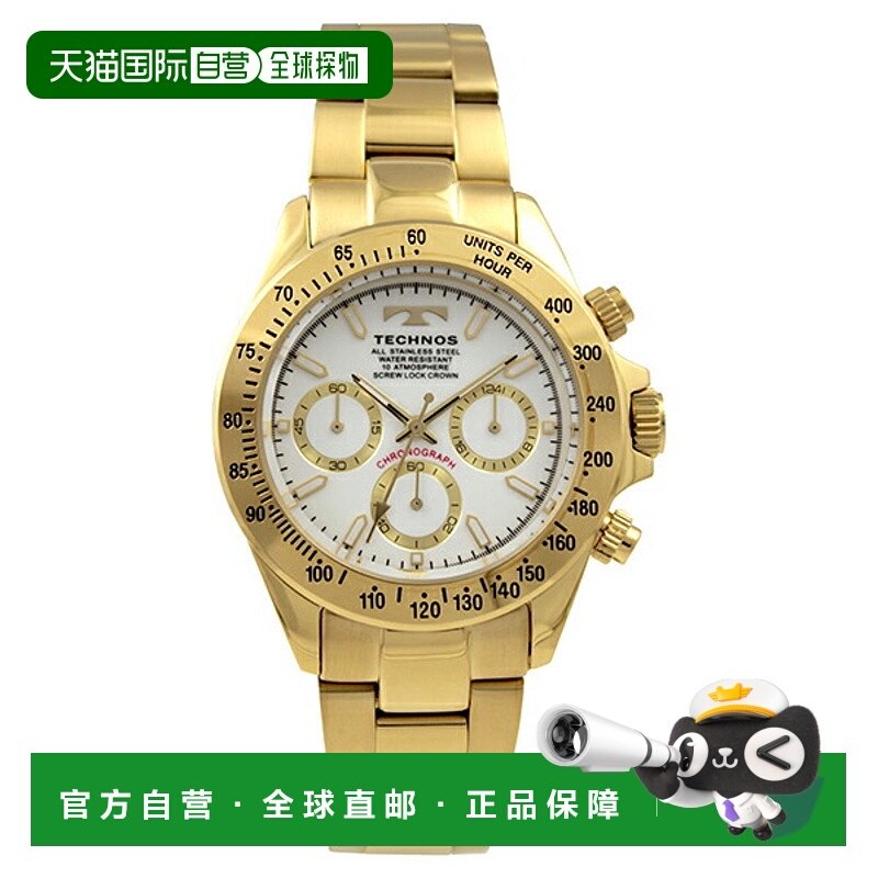 日本直邮T4C01GW TECHNOS 男士手表