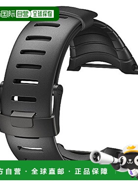 【日本直邮】Suunto颂拓表带简约时尚百搭Urethane Strap替换用黑