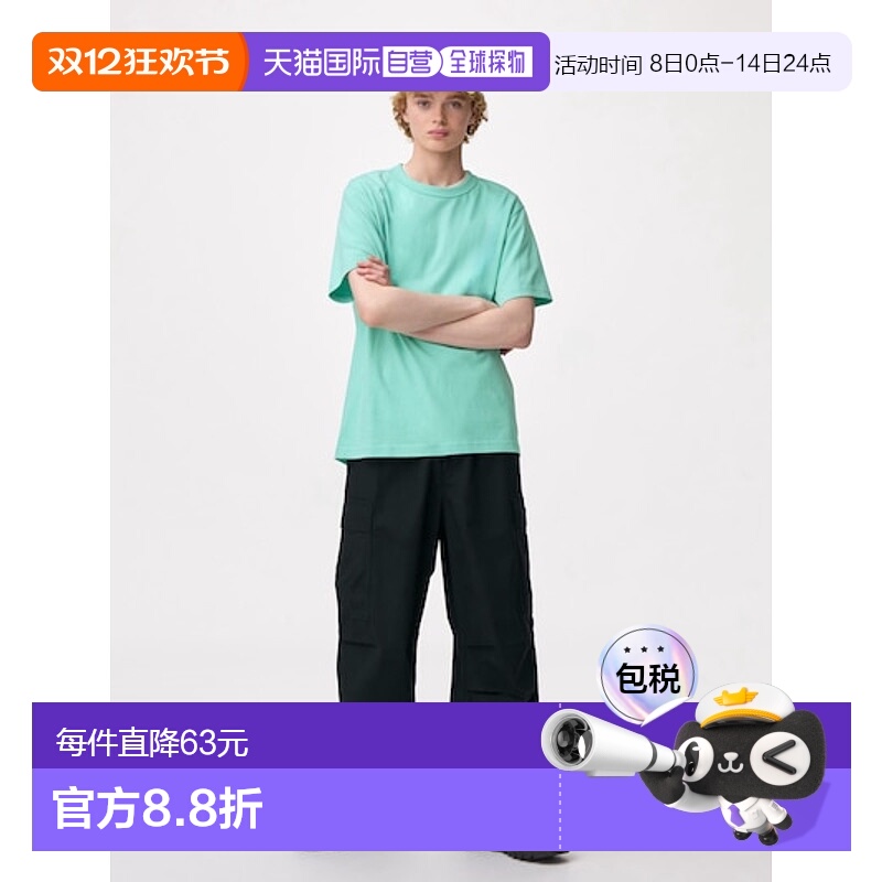 日潮跑腿GU极优 宽松工装裤 09 BLACK Unisex S 353262新款休闲裤