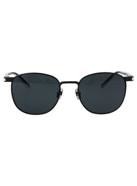 SAINT LAURENT 男士眼镜 SL747001 CO 黑色 徽标太阳镜