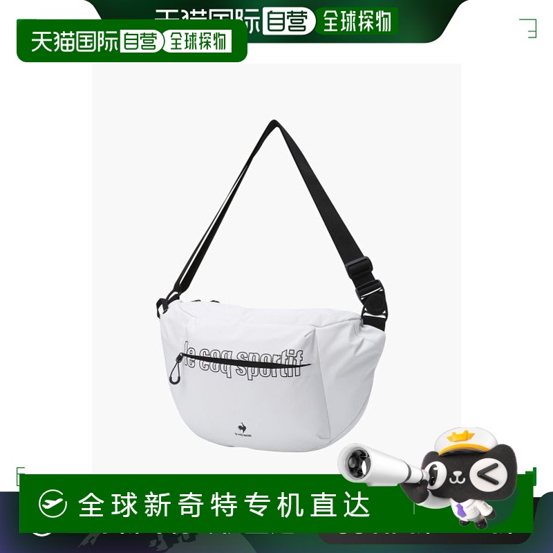 韩国直邮LECOQ Sunday Hobo 斜挎包白色 (QP123ABG22)