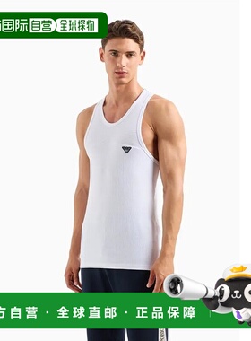 香港直邮Emporio Armani 鹰标贴片背心 1121004R503
